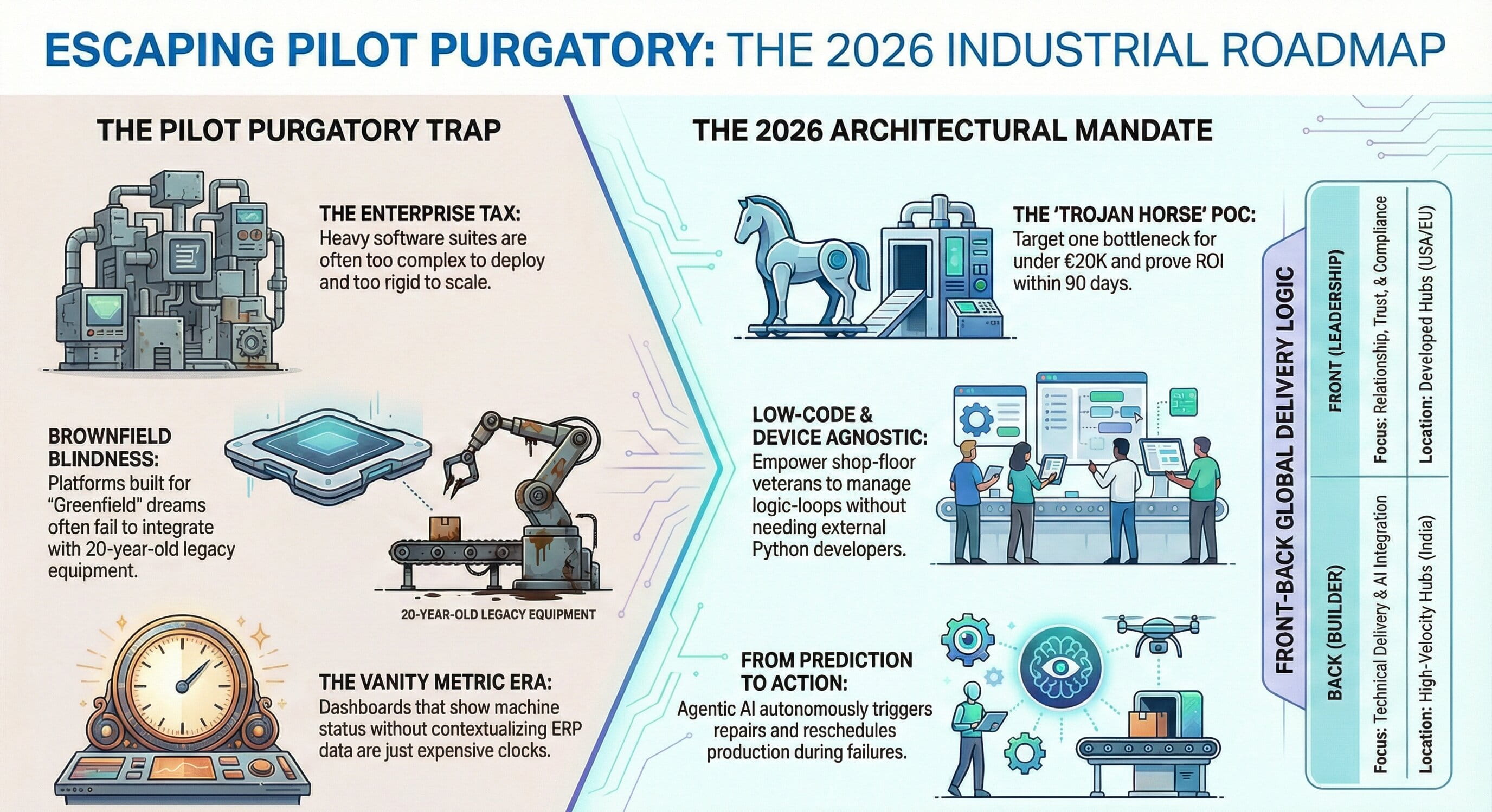 The Death of Pilot Purgatory — Global Industrial Rollouts Fail at Machine One